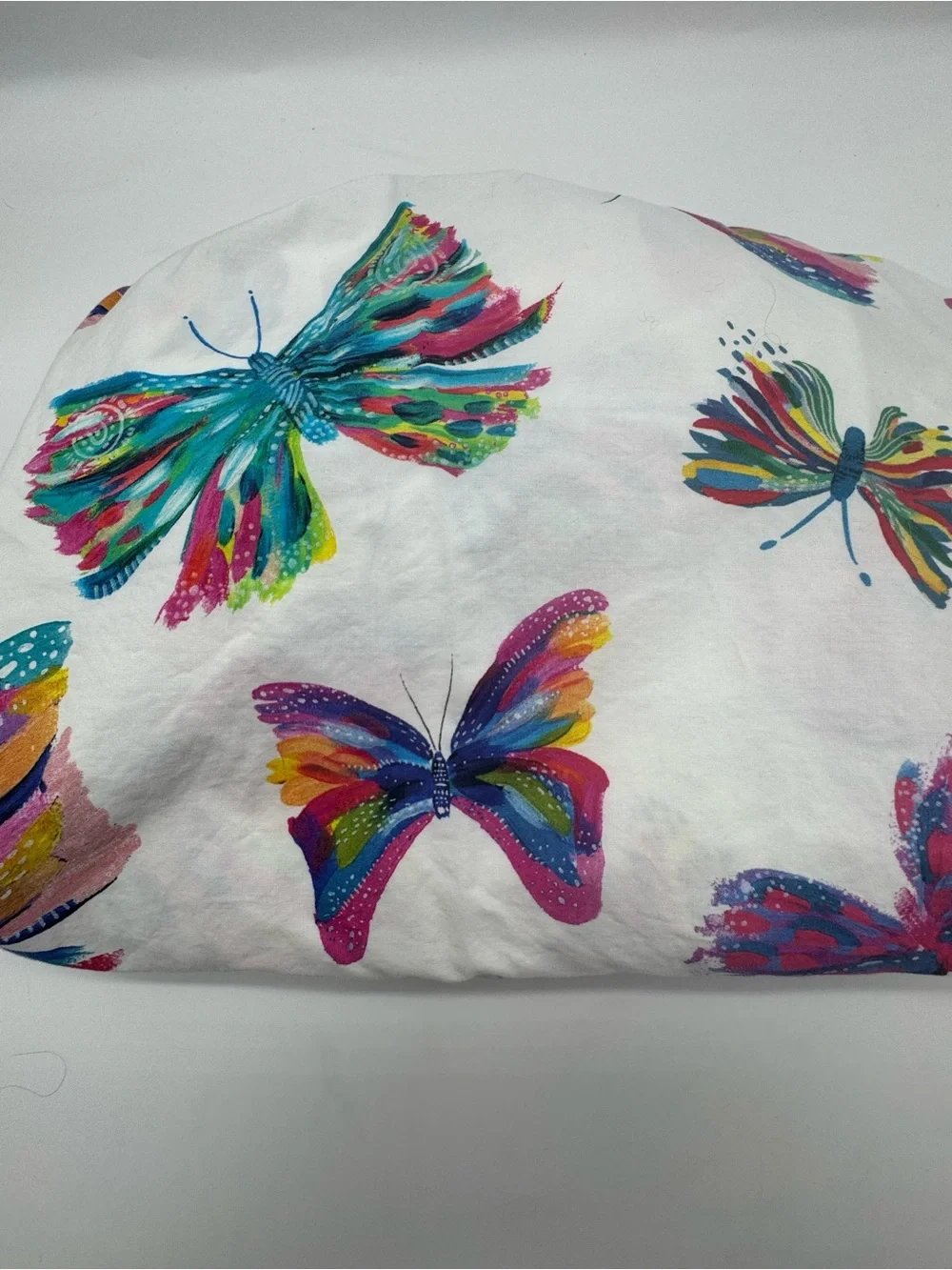 EttaVee Pottery Barn Kids Watercolor Butterfly Crib Sheet